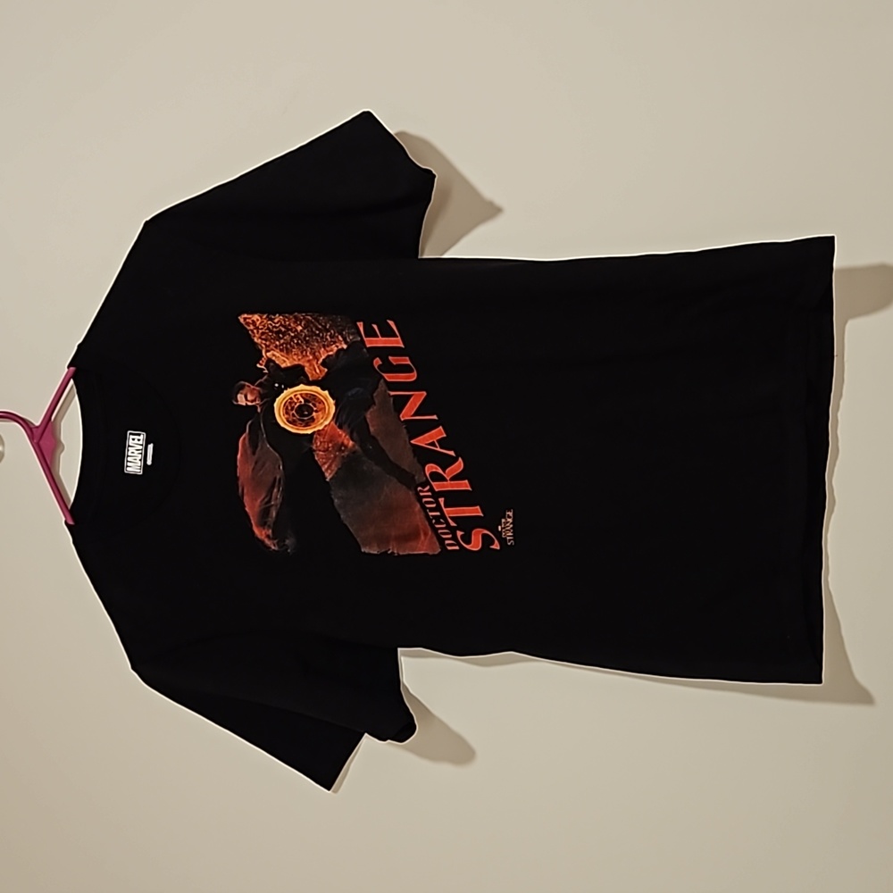 UNISEX Dr. Strange Marvel black short sleeve graphic tee Sz. Small